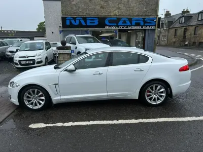 Used Jaguar XF Premium Luxury 200 HP (147 kW) 2012 White Sedan