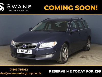 Blue Used 2015 Volvo V70 Business Edition Estate | £8,495 (Fair price)