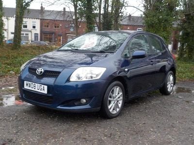Blue Used 2008 Toyota Auris Hatchback | £3,795 (Fair price)
