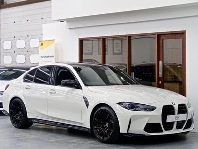 White Used 2021 BMW M3 Competition Edition Sedan | £52,995 (A bit pricey)