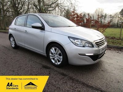Silver Used 2014 Peugeot 308 Active Hatchback | £2,295 (Fair price)