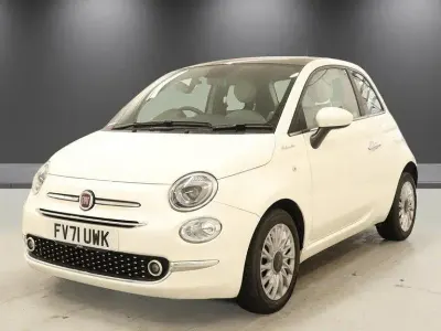 Used Fiat 500 Dolcevita 70 HP (51 kW) 2021 White Hatchback