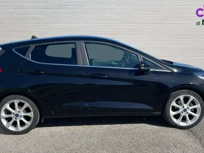 Used Ford Fiesta Titanium X 125 HP (91 kW) 2021 Black Hatchback