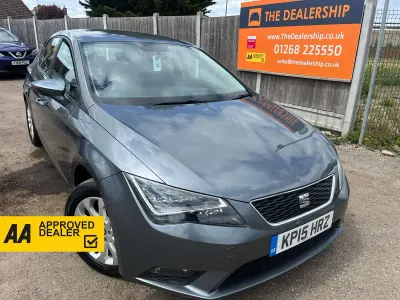 Used Seat Leon SE Technology 110 HP (80 kW) 2015 Grey Hatchback