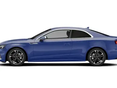 Used Audi A5 S-Line 150 HP (110 kW) 2024 Blue Coupe