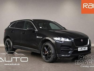 Begagnad Jaguar F-Pace Prestige 180 HK (132 kW) 2017 Svart SUV