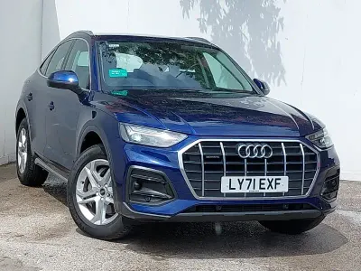 Used Audi Q5 Sport 265 HP (194 kW) 2022 Blue SUV