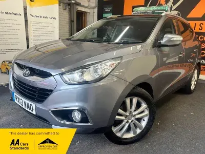 Begagnad Hyundai ix35 Premium 134 HK (98 kW) 2013 Grå SUV