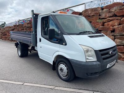 used Ford Transit TDCi 115ps FLATBED TIPPER IMMACULATE TRUCK LONG ONE STOP BODY