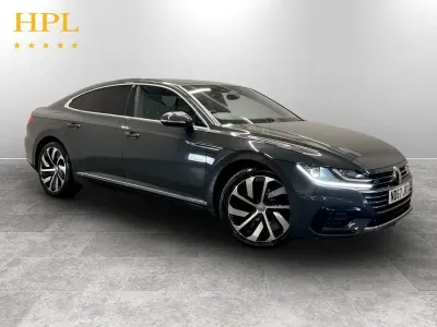 Usado VW Arteon R-line 190 HP (139 kW) 2018 Cinzento Citadino