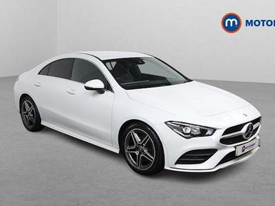 Used Mercedes CLA200 AMG line 163 HP (119 kW) 2021 White Sedan