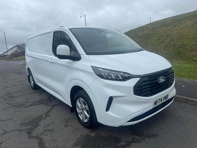 Used Ford Transit Custom Limited 136 HP (100 kW) 2024 White Van