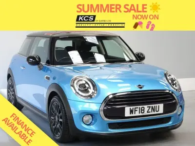 Used Mini Cooper Hatch 136 HP (100 kW) 2018 Blue Hatchback