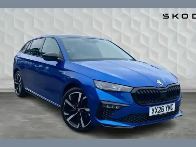 Used Skoda Scala Monte Carlo 113 HP (83 kW) 2026 Blue Hatchback