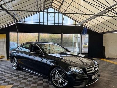 Black Used 2018 Mercedes E200 AMG line Sedan | £16,495 (Super price)