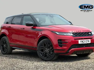 Gebraucht Land Rover Range Rover evoque HSE Dynamic 309 PS (227 kW) 2021 Rot SUV