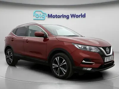 Used Nissan Qashqai N-Connecta 160 HP (117 kW) 2020 Red SUV