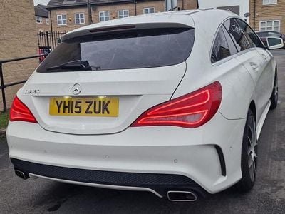White Used 2015 Mercedes CLA180 AMG Sedan | £8,999 (Fair price)