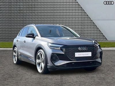Used Audi Q4 e-tron Black Edition 150 kW (204 HP) 2023 Grey SUV