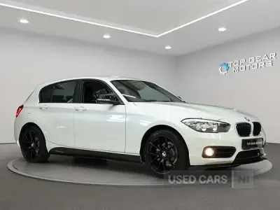 Used BMW 120 Sport Line 2018 White Hatchback