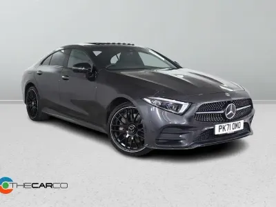 Begagnad Mercedes CLS400 AMG line 2021 Grå Sportkupé