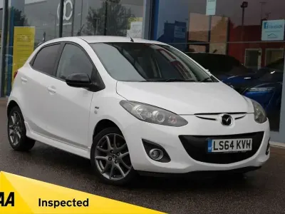 Gebraucht Mazda 2 Edition 84 PS (61 kW) 2014 Weiß Kleinwagen