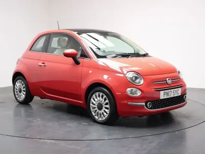 Used Fiat 500 Lounge 69 HP (50 kW) 2017 Pink Hatchback