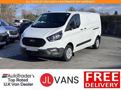 Used Ford Transit Custom 2021 Frozen white (solid paint)