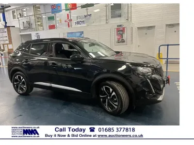 Used Peugeot e-2008 Allure Premium 100 kW (136 HP) 2021 Black SUV