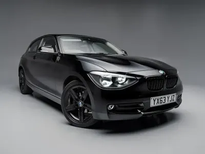 Used BMW 118 Sport Line 2013 Black Hatchback