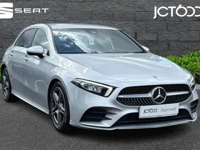 Used Mercedes A180 Executive 113 HP (83 kW) 2020 Silver Hatchback