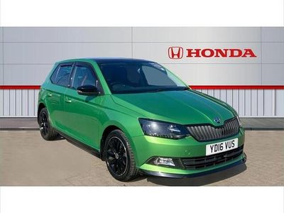 Used Skoda Fabia Monte Carlo 110 HP (80 kW) 2016 Green Hatchback