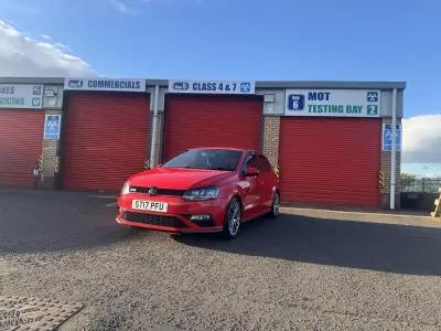 Usado VW Polo GTI 189 CV (139 kW) 2017 Rojo Utilitario