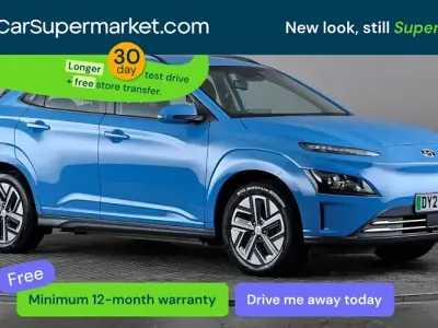 Second-hand Hyundai Kona SE 100 kW (136 CP) 2022 Albastru SUV