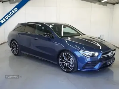 Käytetty Mercedes CLA35 AMG Premium 2022 Sininen Farmari