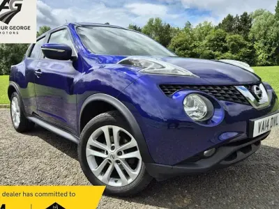 Used Nissan Juke Acenta Premium 110 HP (80 kW) 2014 Blue SUV