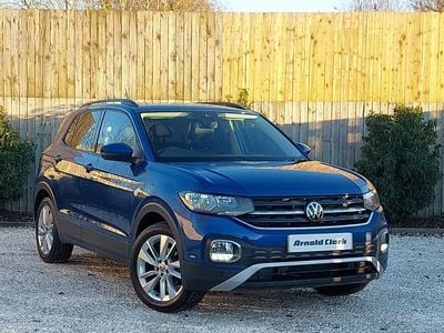 Blue Used 2021 VW T-Cross Active SUV | £15,498 (Fair price)