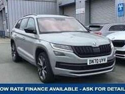 Used Skoda Kodiaq SportLine 150 HP (110 kW) 2020 Grey SUV