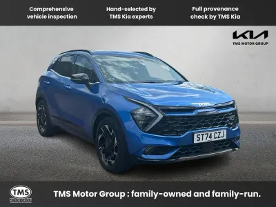 Used Kia Sportage GT-Line 2024 Blue SUV