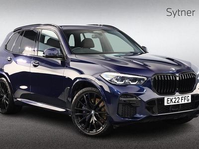 Used BMW X5 M Sport 335 HP (246 kW) 2022 Blue SUV