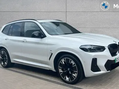 Used BMW iX3 M Sport 210 kW (286 HP) 2022 Mineral white metallic SUV