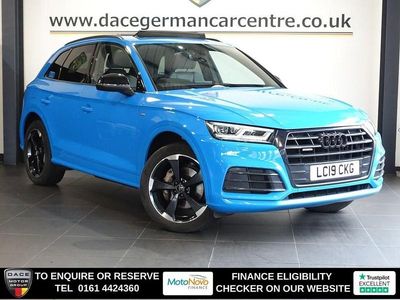 Used Audi Q5 Black Edition 190 HP (139 kW) 2019 Blue SUV