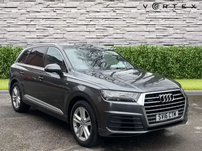 Begagnad Audi Q7 S-Line 2016 Grå SUV