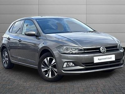 Used VW Polo Match 95 HP (69 kW) 2020 Limestone grey Hatchback