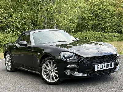 Used Fiat 124 Spider Lusso Plus 140 HP (102 kW) 2017 Black Cabriolet