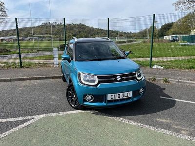 Used Suzuki Ignis SZ5 90 HP (66 kW) 2018 Blue/black SUV