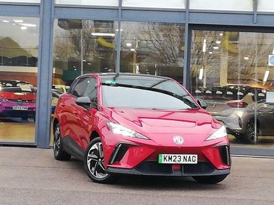 Used MG MG4 EV Trophy 149 kW (203 HP) 2023 Red Hatchback