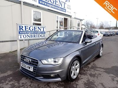 Used Audi A3 Cabriolet S-Line 150 HP (110 kW) 2015 Grey Cabriolet