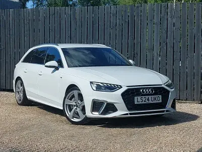 Used Audi A4 S-Line 204 HP (150 kW) 2024 White Estate