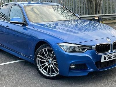 Used BMW 330e M Sport 2018 Blue Sedan